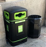 High street Litter Bins