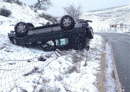 Land Rover Roll Over