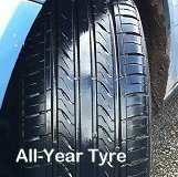 Compromise tread pattern